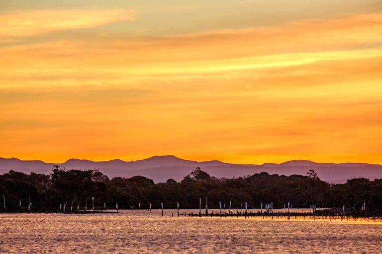 Shoalhaven Heads sunset by Andy Hutchinson