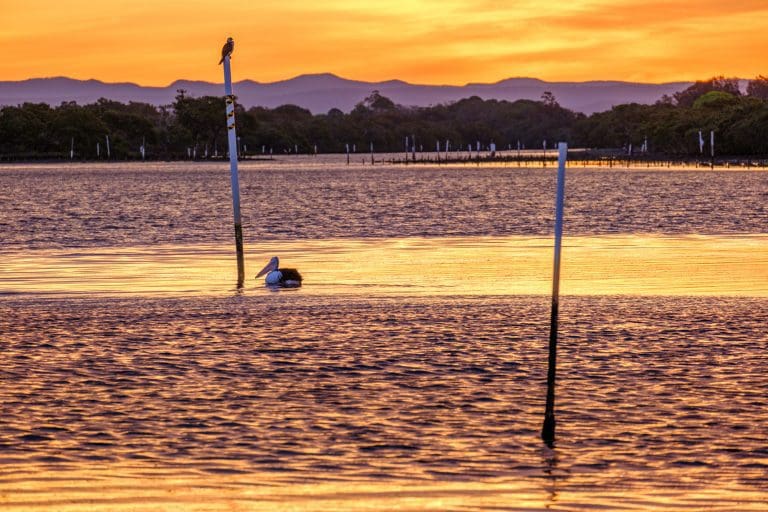 Shoalhaven Heads sunset by Andy Hutchinson