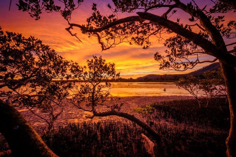 Shoalhaven Heads sunset by Andy Hutchinson