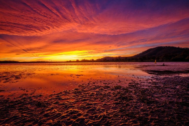 Shoalhaven Heads sunset by Andy Hutchinson