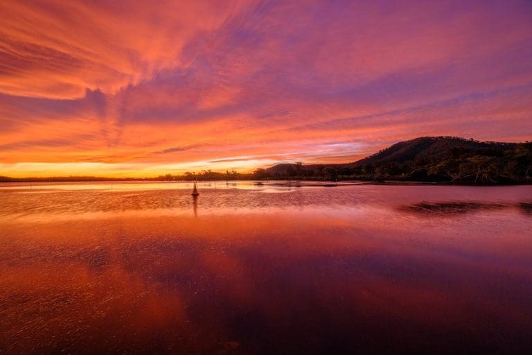 Shoalhaven Heads sunset by Andy Hutchinson