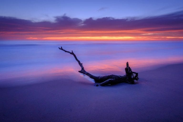 Shoalhaven Heads sunrise on Seven Mile Beach
