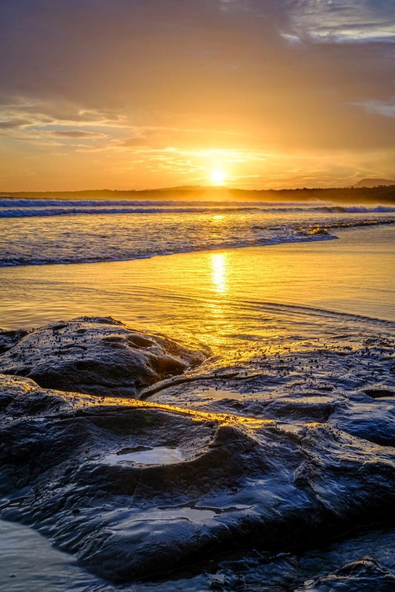 Sunset at Gerroa landscape photography by Andy Hutchinson