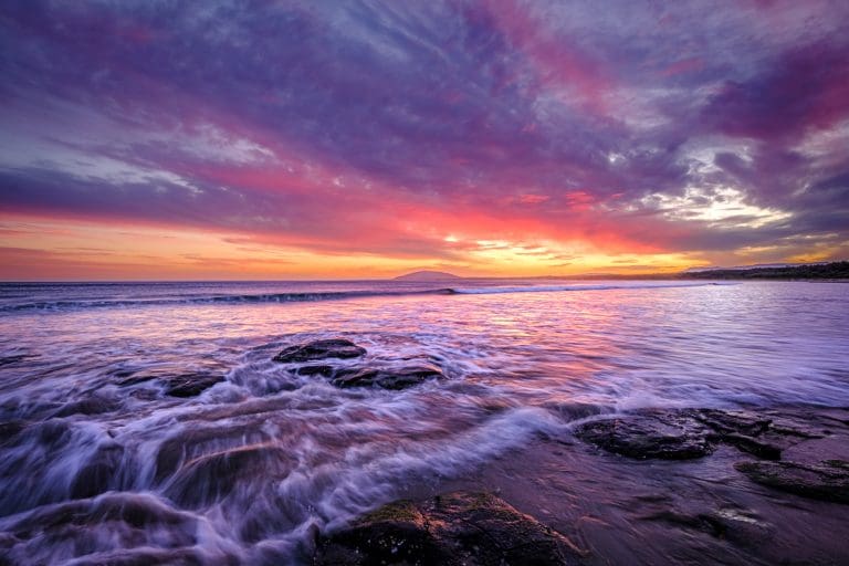 Sunset at Gerroa landscape photography by Andy Hutchinson