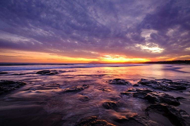 Sunset at Gerroa landscape photography by Andy Hutchinson