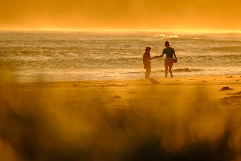 Gerroa seven mile beach sunset landscape photography by Andy hutchinson print stock licence license