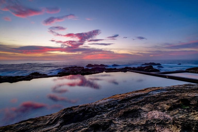 sunrise bermagui bega landscape photography andy hutchinson south coast nsw print licence license stock