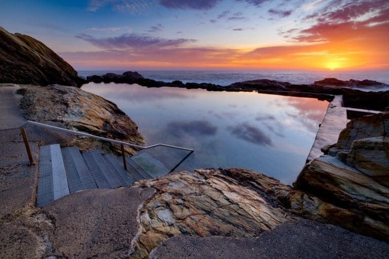 sunrise bermagui bega landscape photography andy hutchinson south coast nsw print licence license stock