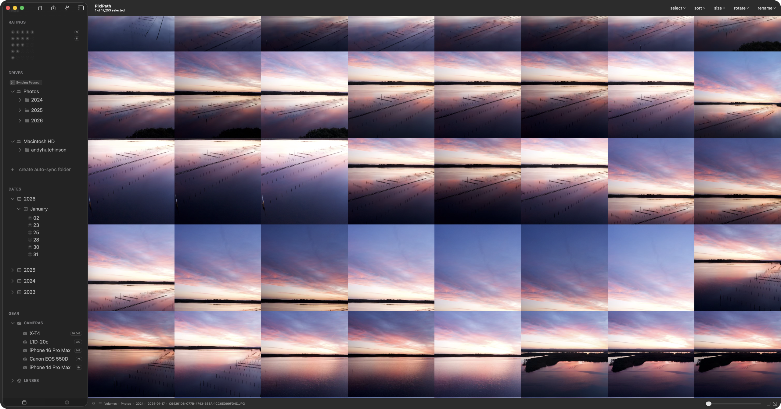 PixlPath features screenshot